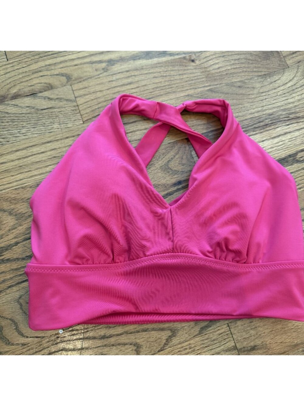 Athleta Womens XXS Hot Pink Swim Bikini Top